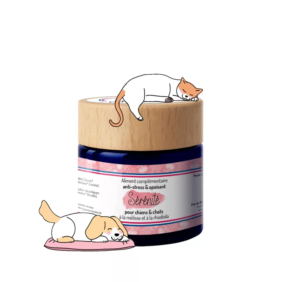 Sérénité — Complément Anti-Stress Chien & Chat