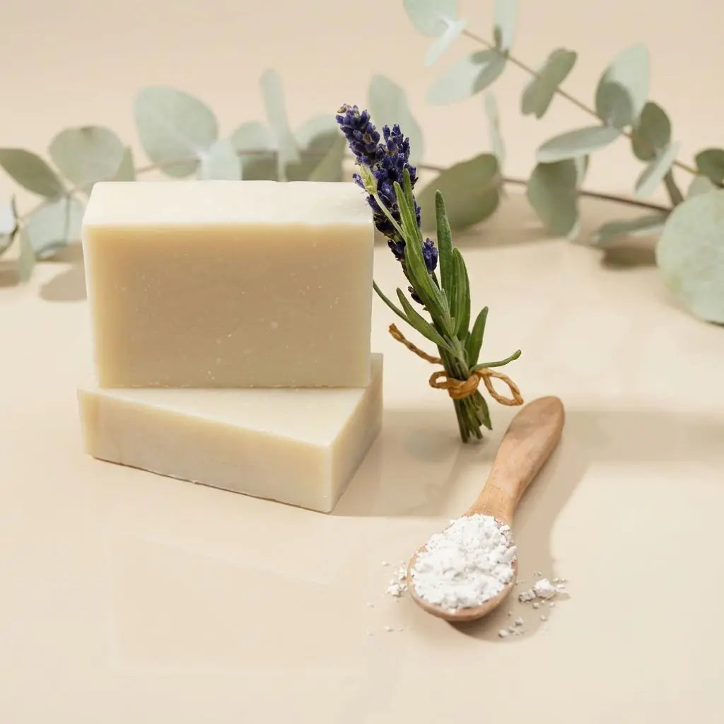 Shampoing solide naturel chien poils courts au neem et karité - Antiparasitaire bio 105g saponification artisanale - CasualPets